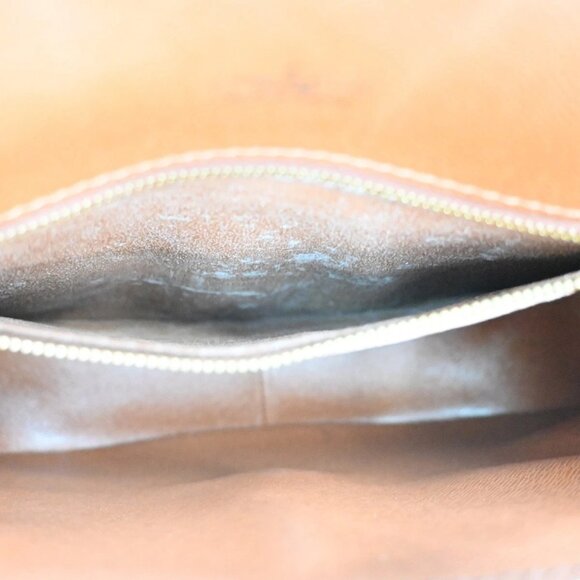 LOUIS VUITTON Saint Cloud GM Shoulder Bag Monogram Leather Brown M51242 31AA003 - Picture 15 of 16